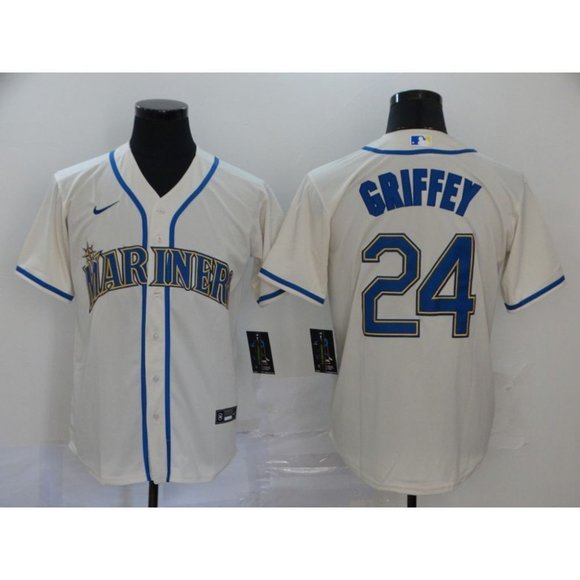 mariners cream jersey